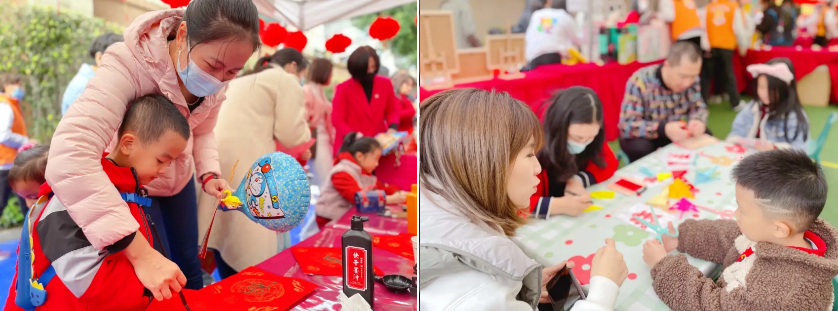 吉的堡幼兒園“民族腔調(diào)鬧新年”迎新逛廟會精彩回顧，逛廟會、品“年味”、跳蚤市場……快來圍觀