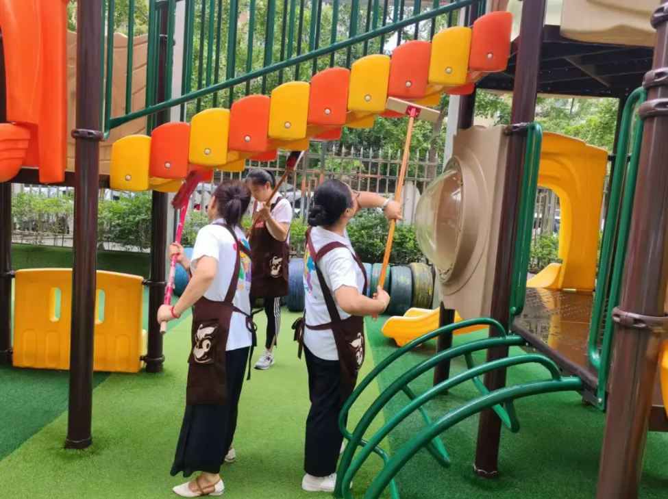 吉的堡幼兒園：落實每日保健工作，共筑園所衛(wèi)生防線